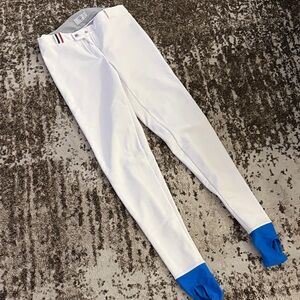 Rossignol White and Gray Riding Pants